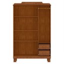 Ver imagem 3 de Guarda Roupa Roupeiro 3 Portas com Espelho Linha Cobre 1271c Castanho Finestra