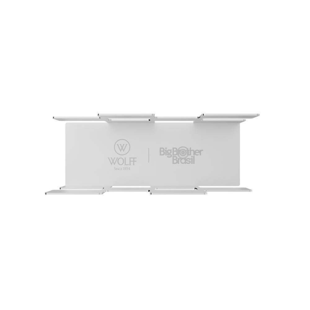 Porta Guardanapos Aço Inox Polido Street 12x 4,5x 8cm - 2