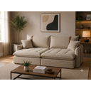 Ver imagem 1 de Sofa Orion 1.80 Nobly Linho Capuccino