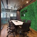 Ver imagem 1 de 23 Quadros Folhagens Amendoim Artificial para Salas, Ambientes Internos e Decoração Sofisticada