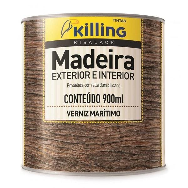 Verniz Madeira Killing 0.9Lt Maritimo Incolor