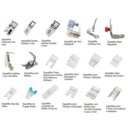 Ver imagem 3 de Kit Calcadores Multifuncional Maq Costura Domestica 42 Pçs