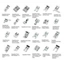 Ver imagem 2 de Kit Calcadores Multifuncional Maq Costura Domestica 42 Pçs