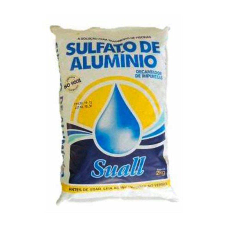 Sulfato de Alumínio Fardo Com 25 KG Suall