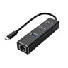 Adaptador Usb Tipo C 3.1 Hub 3.0 Ethernet Rj45 Usb-c Usbc - 9