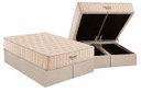Ver imagem 4 de Colchão Queen Molas Plus Size Ensacadas Anjoshotel + Base Crc Suede Clean (158x198) - D Angelis
