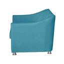 Ver imagem 4 de Poltrona Decorativa para Sala de Estar Tilla Suede - Mafer: Turquesa
