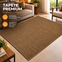 Ver imagem 6 de Tapete Sisal Art 1156 Sala Quarto Escritório Terracota:2,00x3,00