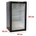 Ver imagem 4 de Geladeira Cervejeira Expositor Frigobar MG Eletro MGB100 Porta de Vidro Degelo 127V 100 Litros
