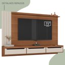 Ver imagem 7 de Painel Suspenso Tv 75 Pol 200 Cm 4623 Cinamomo Off White Arly