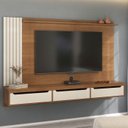 Ver imagem 2 de Painel Suspenso Tv 75 Pol 200 Cm 4623 Cinamomo Off White Arly