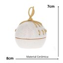 Ver imagem 4 de Mini Pote Decorativo em Cerâmica 19775 7cm Mart