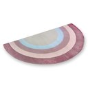 Ver imagem 3 de Tapete Quarto Infantil Formato Arco Íris Antiderrapante e Antialérgico