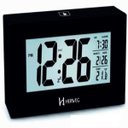 Ver imagem 1 de Relógio 2972 Despertador Digital Preto Luz Led Sensor Herweg