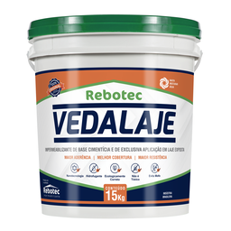 Vedalaje 15kg Impermeabilizante para Laje - Rebotec - 1