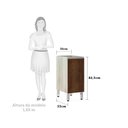 Ver imagem 3 de Balcão de Cozinha sem Tampo 35cm 1 Porta 1 Prateleira Lis Luciane Móveis