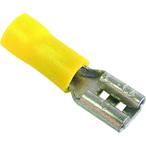 Terminal Recep. Fêmea 6,5mm Am - 10pc