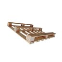 Ver imagem 4 de Cabeceira de Madeira Pallet para Cama de Casal