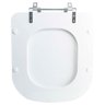 Assento Sanitário Tampa de Vaso Branco Resina Poliester El Misti para Bacia Icasa - 2