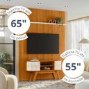 Ver imagem 4 de Conjunto Painel e Rack de Tv New Silverstone Arco 762 Madetec