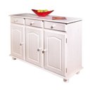 Ver imagem 3 de Buffet 3 Portas 3 Gavetas Madeira Maciça Livio Inter Link
