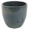 Vaso de Cerâmica Artesanal Azul Rico 22x20cm - 1