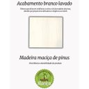 Ver imagem 4 de Rack para TV até 46 Polegadas 2 Gavetas Madeira Maciça Provence Inter Link