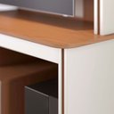 Ver imagem 6 de Home Estante 2 Portas em Mdp/mdf 160cm Tv até 65 Liosa Freijó/off White G73 - Gran Belo