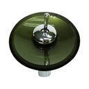 Ver imagem 4 de TORNEIRA MONOCOMANDO DE VIDRO REDONDA ALTA OURO ENVELHECIDO