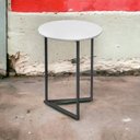 Ver imagem 3 de Mesa Lateral Decorativo Redonda Luxo Jade
