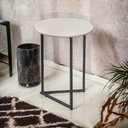 Ver imagem 2 de Mesa Lateral Decorativo Redonda Luxo Jade