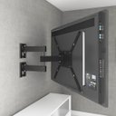 Ver imagem 1 de Suporte Tv Articulado com Inclinação Led/lcd de 14" a 58" M3 Preto - Multivisão
