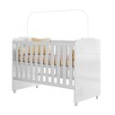 Ver imagem 1 de Quarto Infantil Berço Rodizio Sophia Amore 100%mdf C/colchão