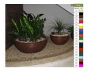 Ver imagem 1 de Kit Vaso Planta Bacia 80x30 + 60x30 Polietileno BGPLASTICOS V1460M2 CINZA CIMENTO 004
