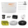 Kit Cerca Elétrica Gcp para 30 Metros de Muro Completo - Grátis Placas de Advertência - 1
