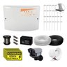 KIT Cerca Elétrica GCP Para 70 Metros de Muro Completo - Grátis 1 Câmera Falsa em Alumínio - 1
