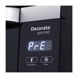 Forno Elétrico de Embutir Digital 44 Litros Mueller Decorato Gourmet Preto - 8