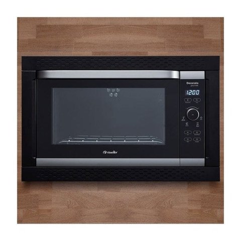 Forno Elétrico de Embutir Digital 44 Litros Mueller Decorato Gourmet Preto