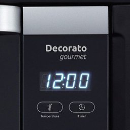 Forno Elétrico de Embutir Digital 44 Litros Mueller Decorato Gourmet Preto - 6
