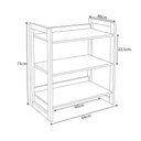 Ver imagem 3 de Estante Infantil Baixa para Livros e Brinquedos Diversos 64x75cm Colorê Branco