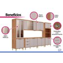 Ver imagem 5 de Cozinha Completa 6 Peças Elena CZ545 Cinamomo/Off White MGM