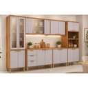 Ver imagem 1 de Cozinha Completa 6 Peças Elena CZ545 Cinamomo/Off White MGM