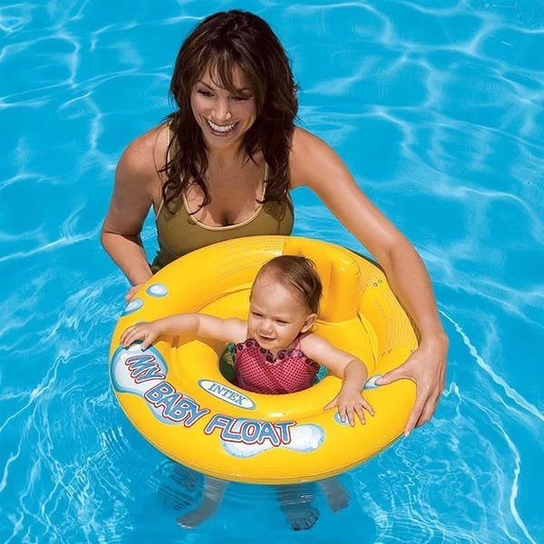 Boia Infantil Baby - Bote Inflável - Assento Em Faixa Intex - 2
