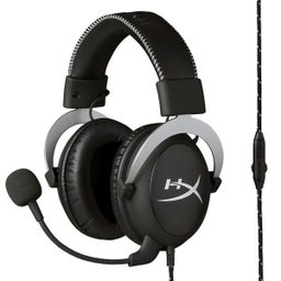 Headset Hyperx Gamer Cloud Silver - Preto - 4