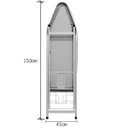 Ver imagem 3 de Mesa/tábua de Passar Roupa Suprema Extra 3 Níveis de Ajuste Altura 41cm Largura com Suporte para