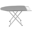 Ver imagem 4 de Mesa/tábua de Passar Roupa Suprema Extra 3 Níveis de Ajuste Altura 41cm Largura com Suporte para