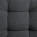 Ver imagem 4 de Poltrona Confortável Sala de Estar Design Elegante Estrutura Madeira Estofado Bouclê Sofisticado