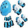Capacete e Kit Proteção Infantil Snoopy / Azul / M - 1