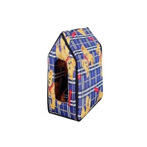 Casinha Para Cachorro Gato Pet Casa Em Pano Lavável Com Alça ...