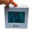 Ver imagem 2 de Relógio 2972 Despertador Digital Branco Luz Led Herweg